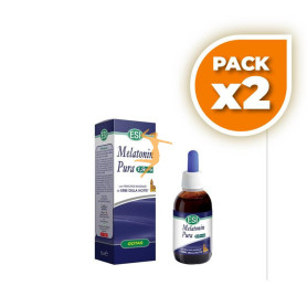 Pack 2x MELATONINA PURA 1,9Mg. CON ERBE DELLA NOTTE 50Ml. ESI