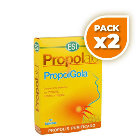 Pack 2x PROPOLAID PROPOLGOLA MENTA 30 TABLETAS TREPAT DIET - ESI