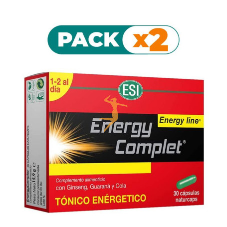 Pack 2x ENERGY COMPLET 30 CÁPSULAS TREPAT DIET - ESI