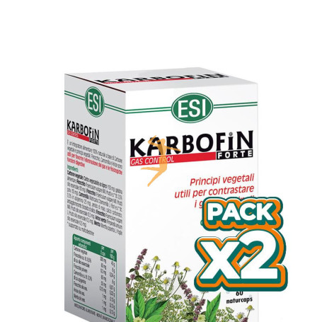 Pack 2x KARBOFIN FORTE 60 CÁPSULAS TREPAT DIET - ESI
