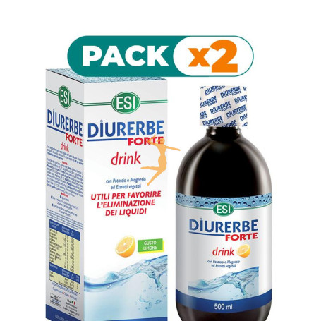 Pack 2x DIURERBE FORTE FLUIDO 500Ml. TREPAT DIET - ESI