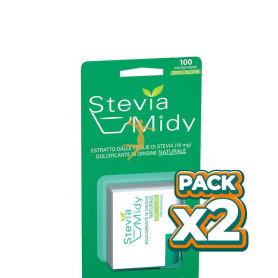 Pack 2x STEVIA MIDY 100 COMPRIMIDOS TREPAT DIET - ESI