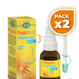 Pack 2x PROPOLAID PROPOLGOLA SPRAY SIN ALCOHOL 20Ml. ESI
