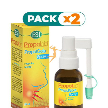 Pack 2x PROPOLAID PROPOLGOLA SPRAY CON ALCOHOL 20Ml. ESI