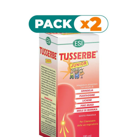 Pack 2x TUSSERBE JUNIOR 180Ml. ESI