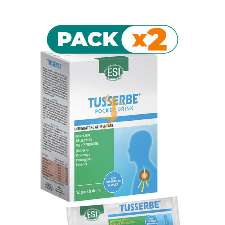Pack 2x TUSSERBE DRINK 16 POCKET ESI