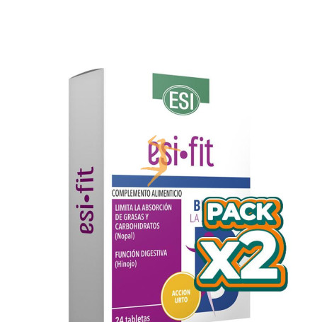 Pack 2x FIT BLOQUEA URTO 24 TABLETAS ESI