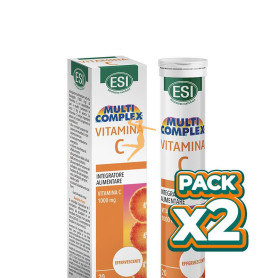 Pack 2x VITAMINA C 1.000Mg. 20 COMPRIMIDOS ESI