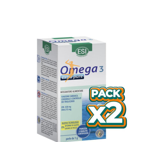 Pack 2x OMEGA 3 EXTRA PURE 50 PERLAS ESI