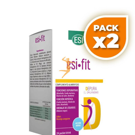 Pack 2x ESI FIT 24 POCKET ESI
