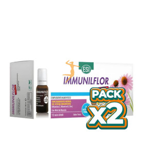 Pack 2x IMMUNILFLOR JUNIOR MINI DRINK 12 VIALES ESI
