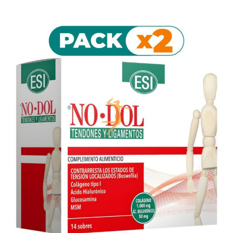 Pack 2x NODOL TENDONES Y LIGAMENTOS 14 SOBRES ESI