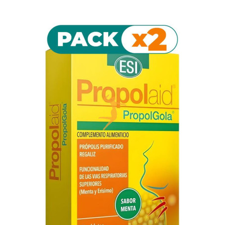 Pack 2x PROPOLGOLA MENTA 15 TABLETAS ESI