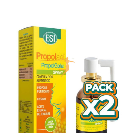 Pack 2x PROPOLGOLA SPRAY JENGIBRE Y LIMÓN 20ML ESI