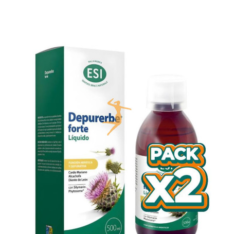 Pack 2x DEPURERBE FORTE 500ML ESI