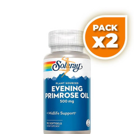 Pack 2x EVENING PRIMROSE OIL 90 PERLAS SOLARAY