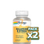Pack 2x NUTRITIONALLY BALANCED B-STRESS 100 CÁPSULAS VEGETALES SOLARAY