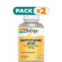 Pack 2x PANTOTHENIC ACID 500Mg. 100 CÁPSULAS SOLARAY
