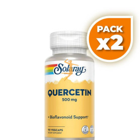 Pack 2x QUERCETIN NON CITRUS 90 CÁPSULAS SOLARAY