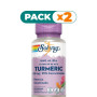 Pack 2x TURMERIC 600Mg. 30 CAPSULAS VEGETALES SOLARAY