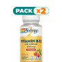 Pack 2x VITAMIN B12 2.000Mcg. 90 COMPRIMIDOS SUBLINGUALES SOLARAY