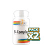 Pack 2x B COMPLEX 50 50 CÁPSULAS VEGETALES SOLARAY