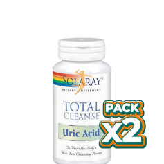 Pack 2x TOTAL CLEANSE URIC ACID 60 CÁPSULAS SOLARAY