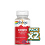 Pack 2x UBIQUINOL COQ-10 100Mg. 30 PERLAS SOLARAY