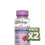 Pack 2x POMEGRANATE 200Mg. 60 CÁPSULAS SOLARAY