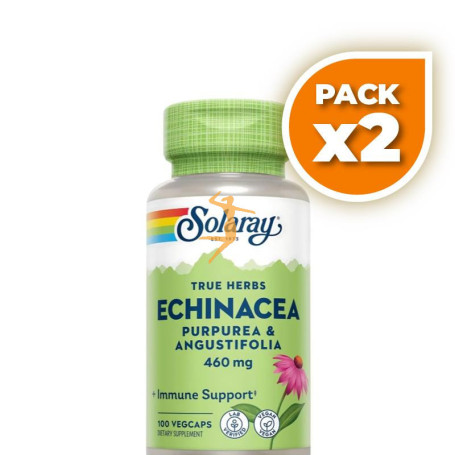 Pack 2x ECHINACEA 460Mg. 100 CÁPSULAS SOLARAY