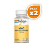 Pack 2x NAC 295Mg. 60 CÁPSULAS SOLARAY