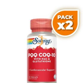 Pack 2x PQQ CON Q10 30 CÁPSULAS SOLARAY