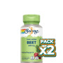 Pack 2x BEET ROOT 100 CÁPSULAS SOLARAY