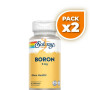 Pack 2x BORO CITRATO 500Mg. 60 CÁPSULAS VEGETALES SOLARAY