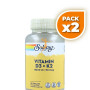 Pack 2x BIG D3 Y K2 120 CAPSULAS SOLARAY