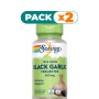 Pack 2x BLACK GARLIC BULB 50 CAPSULAS SOLARAY