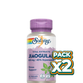 Pack 2x JIAOGULAN 410 MG- 60 VEGCAPS SOLARAY