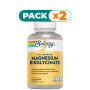 Pack 2x MAGNESIO BISGLYCINATE 120 CAPSULAS SOLARAY