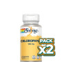 Pack 2x CHLOROPHYLL 90 COMPRIMIDOS SOLARAY