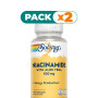 Pack 2x NIACINAMIDE 500Mg 100 CAPSULAS SOLARAY