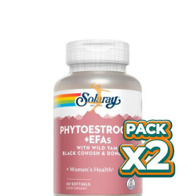 Pack 2x PLUS PHYTOESTROGEN 60 CÁPSULAS SOLARAY