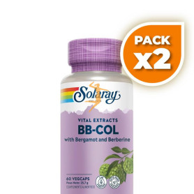 Pack 2x BB-COL (BERGAMOTA Y BERBERINA) 60 CÁPSULAS SOLARAY