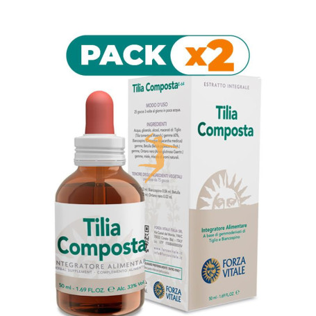 Pack 2x TILIA COMPOSTA 50Ml. FORZA VITALE