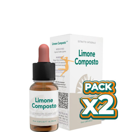 Pack 2x LIMONE COMPOSTO 10Ml. (Hierro) FORZA VITALE