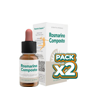 Pack 2x ROSMARINO COMPOSTO 10Ml. (Cobre-Oro-Plata) FORZA VITALE