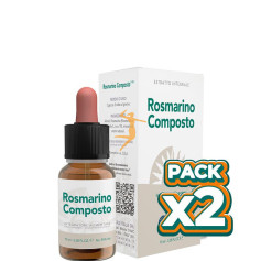 Pack 2x ROSMARINO COMPOSTO 10Ml. (Cobre-Oro-Plata) FORZA VITALE