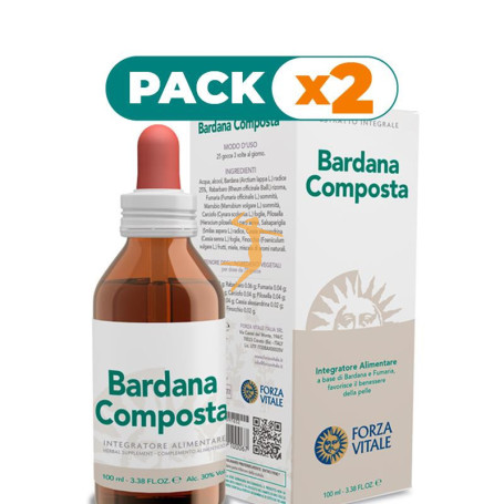 Pack 2x BARDANA COMPOSTA 100Ml. FORZA VITALE