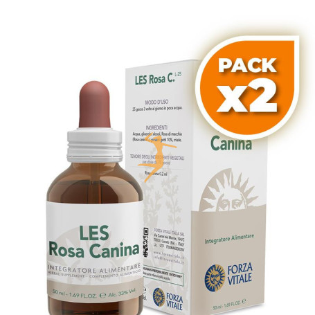 Pack 2x LES ROSA CANINA 50Ml. FORZA VITALE