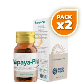 Pack 2x PAPAYA PLUS 25Gr. FORZA VITALE