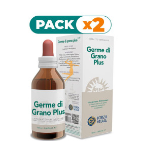 Pack 2x GERME DI GRANO PLUS 100Ml. FORZA VITALE